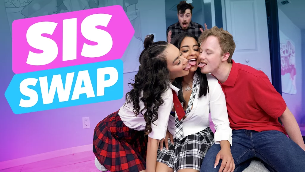 Sis Swap – Fooling Around – Serena Santos, Sawyer Cassidy, Logan Xander, JImmy Michaels - Full Video Porn!