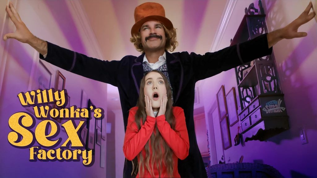 Exxxtra Small - Willy Wonka and The Sex Factory - Sia Wood, Charles Dera - Full Video Porn!