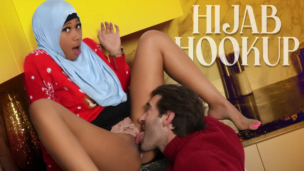 Hijab Hookup - It’s Christmas - Claire Collins, Skyla Sun, Ken Feels - Full Video Porn!