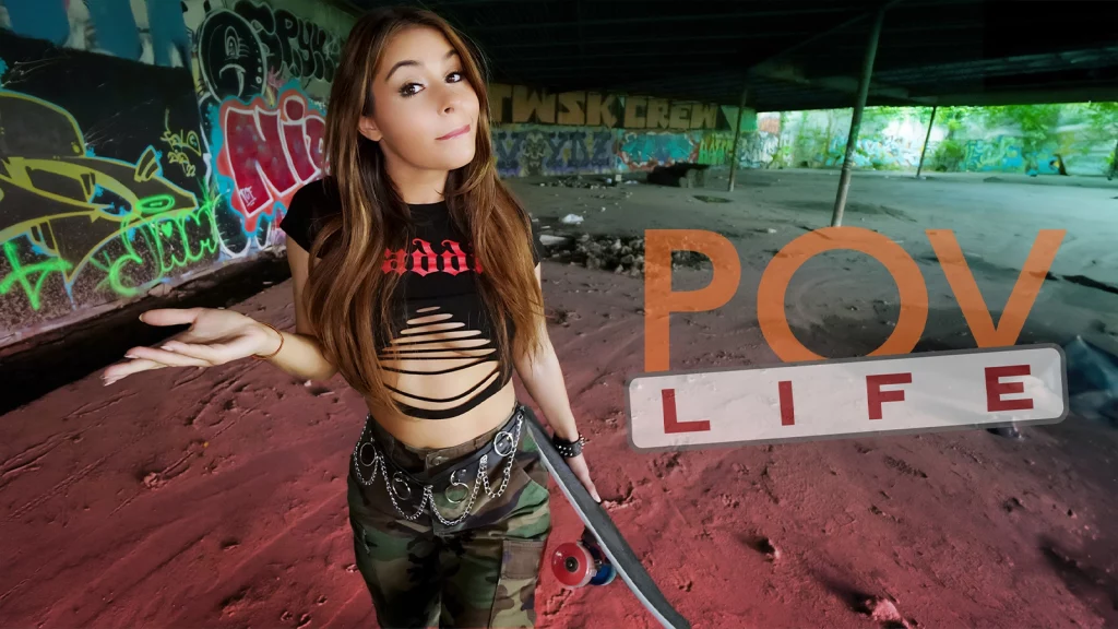 POV Life - The Hot Skater Girl - Nicole Aria, Ike Diezel - Full Video Porn!