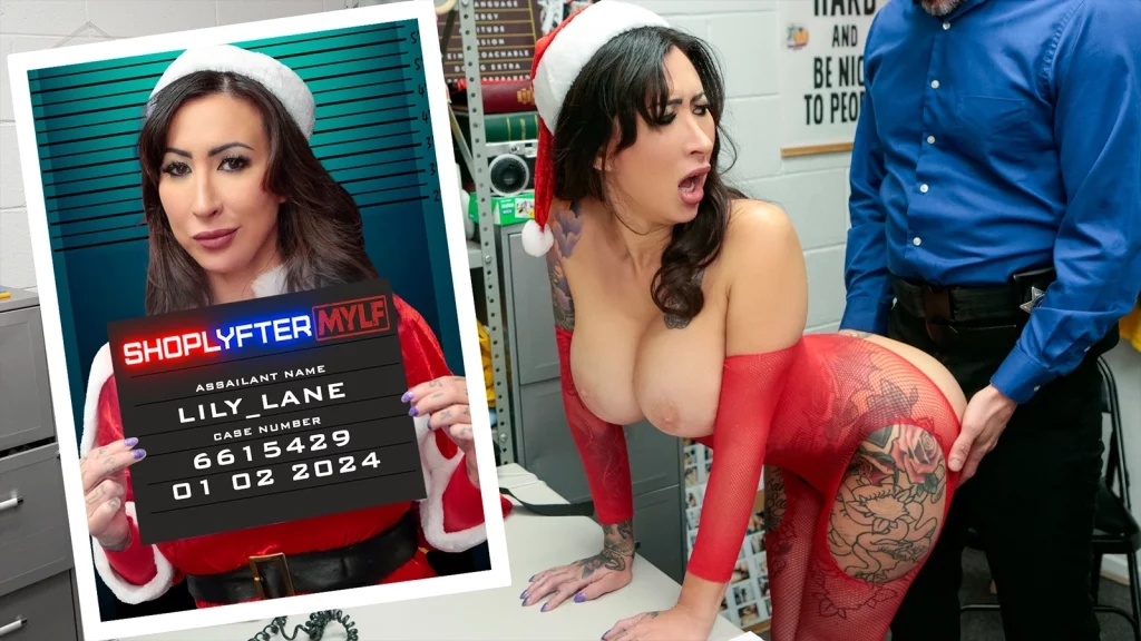 Shoplyfter Mylf - Case No. 6615429 – Naughty Mrs. Claus - Lily Lane, Mike Mancini - Full Video Porn!