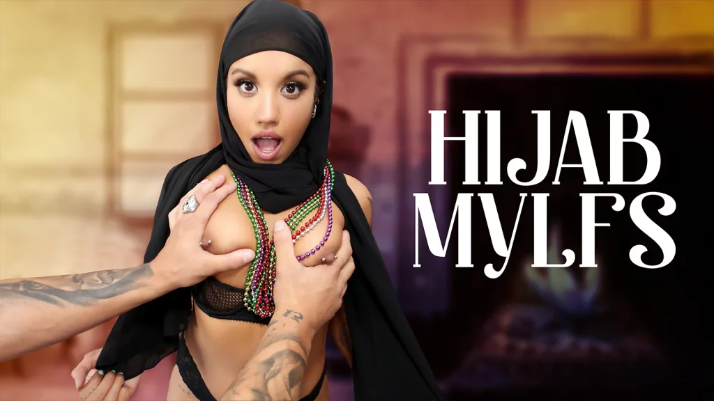 Hijab Mylfs - Nina’s First Mardi Gras - Nina White, Victor Ray - Full Video Porn!