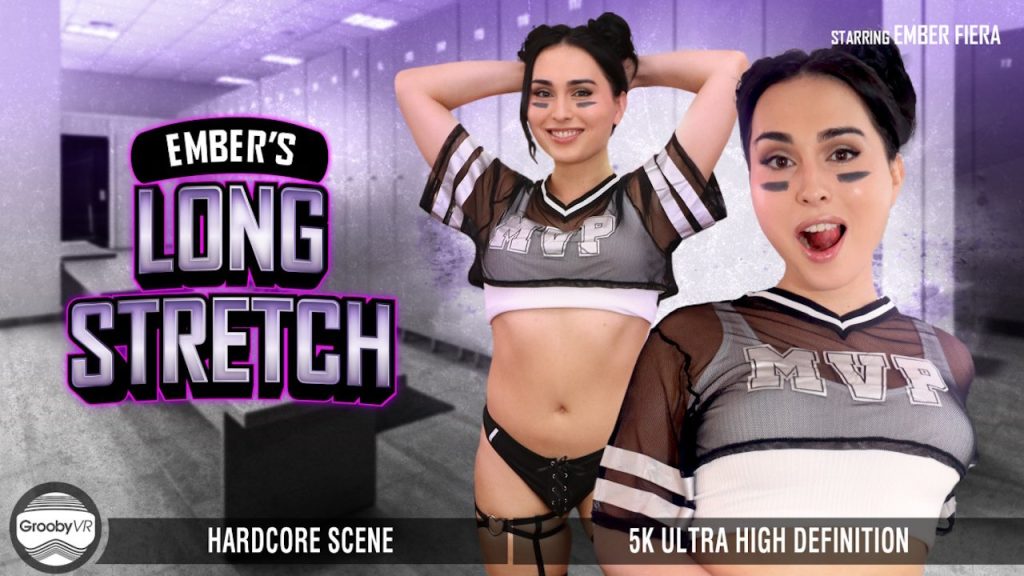GroobyVR - Ember’s Long Stretch – Ember Fiera - Full Video Porn