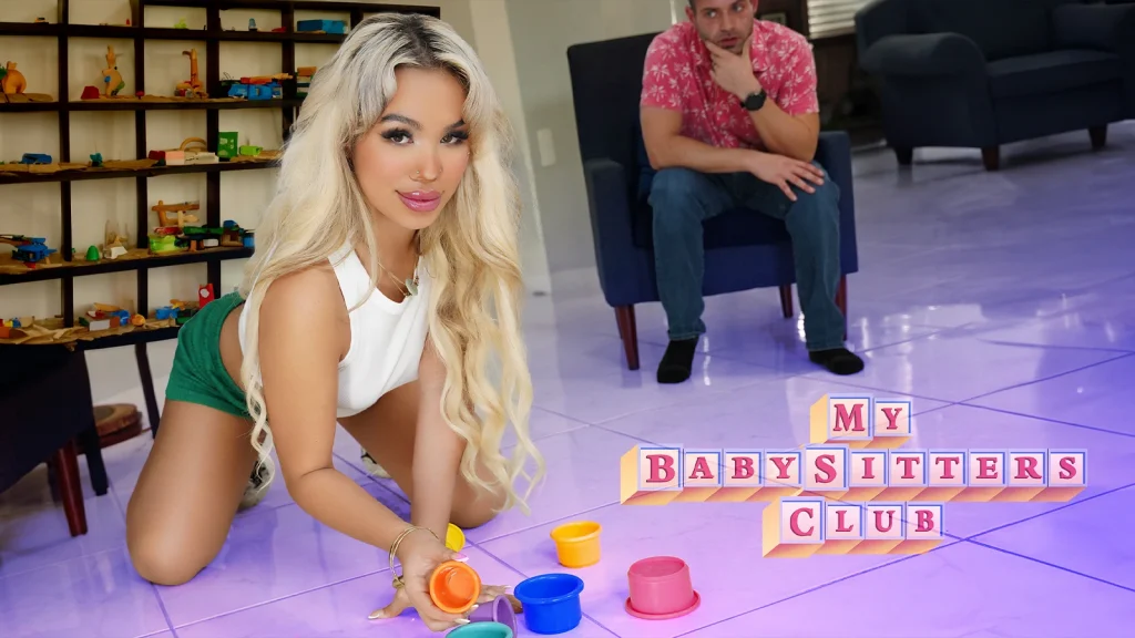 My BabySitters Club - Live-In Babysitter - Luna Luxe, Nicky Rebel - Full Video Porn