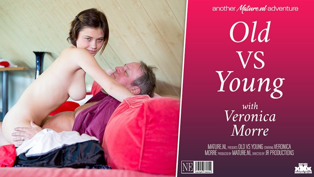MatureNL - 19 year old girl Veronica Morre gets fucked by an old man - Full Video Porn
